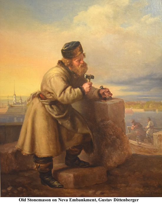 Old Stonemason, Hans Gustav Dittenberger